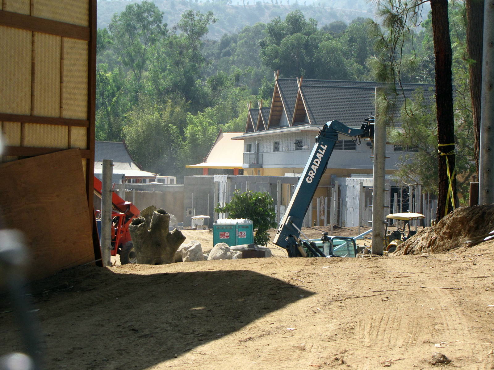 Elephants of Asia Construction Site - October 3, 2010