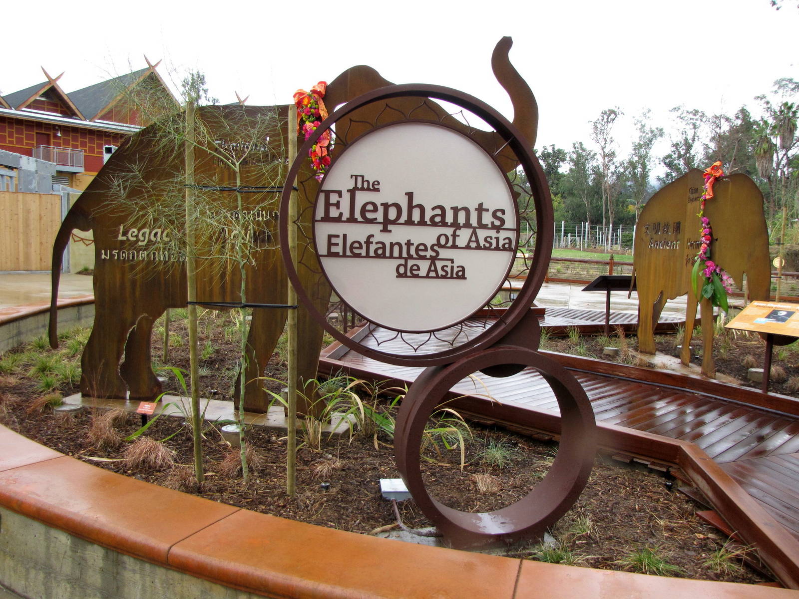 Elephants of Asia Entrance