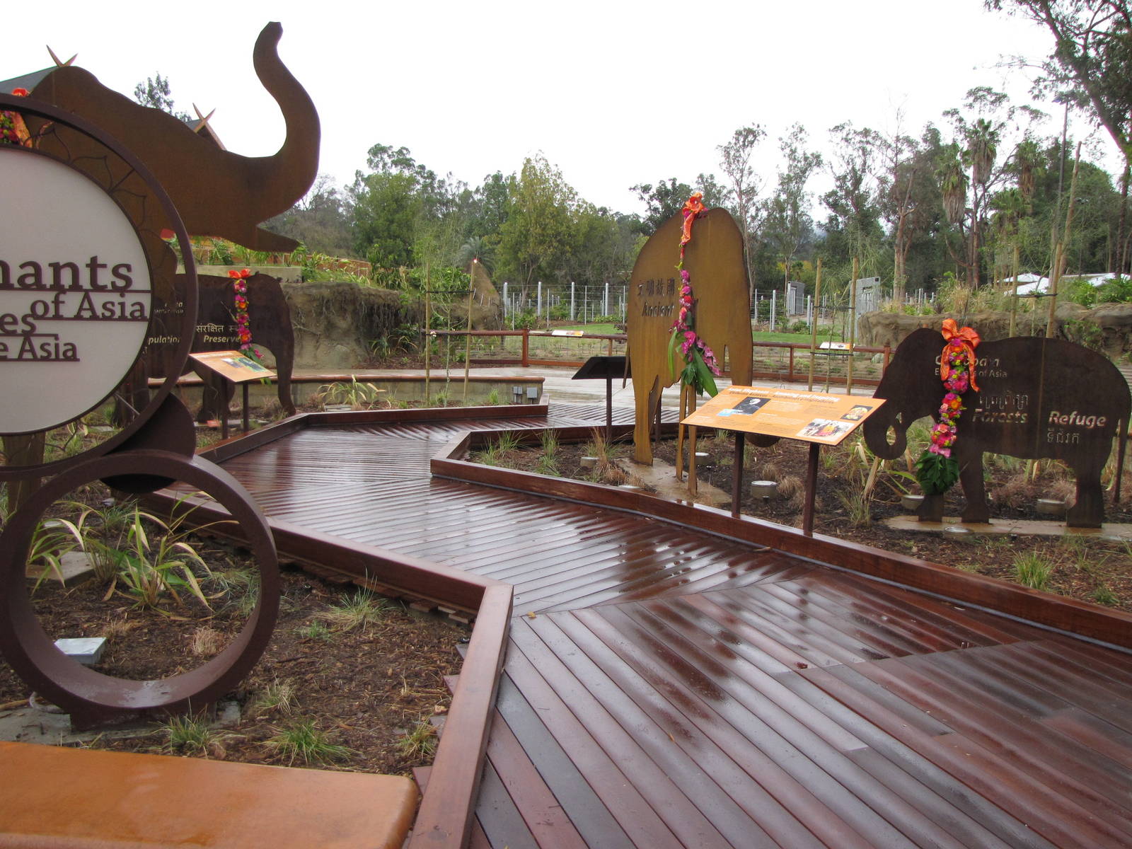 Elephants of Asia Entrance