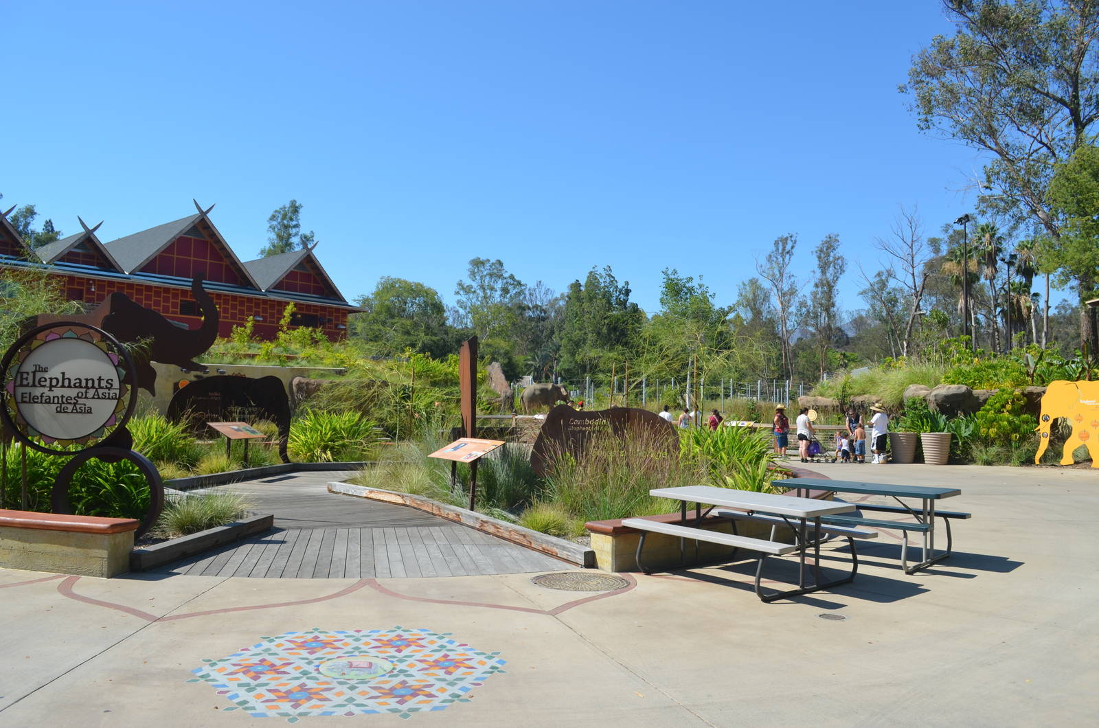 Elephants of Asia Entry Plaza