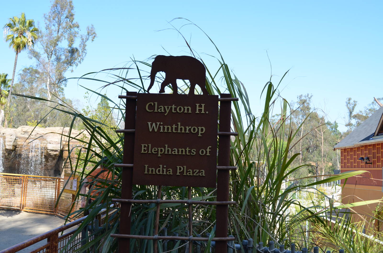 Elephants of Asia - Indian Plaza Signage