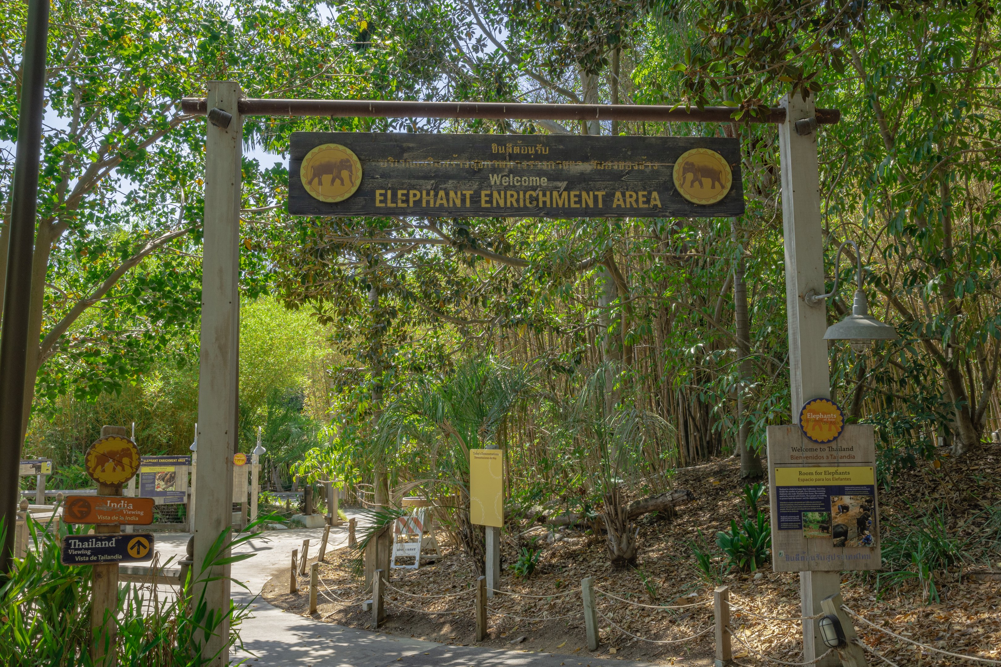 Elephants of Asia: Thai Pavilion