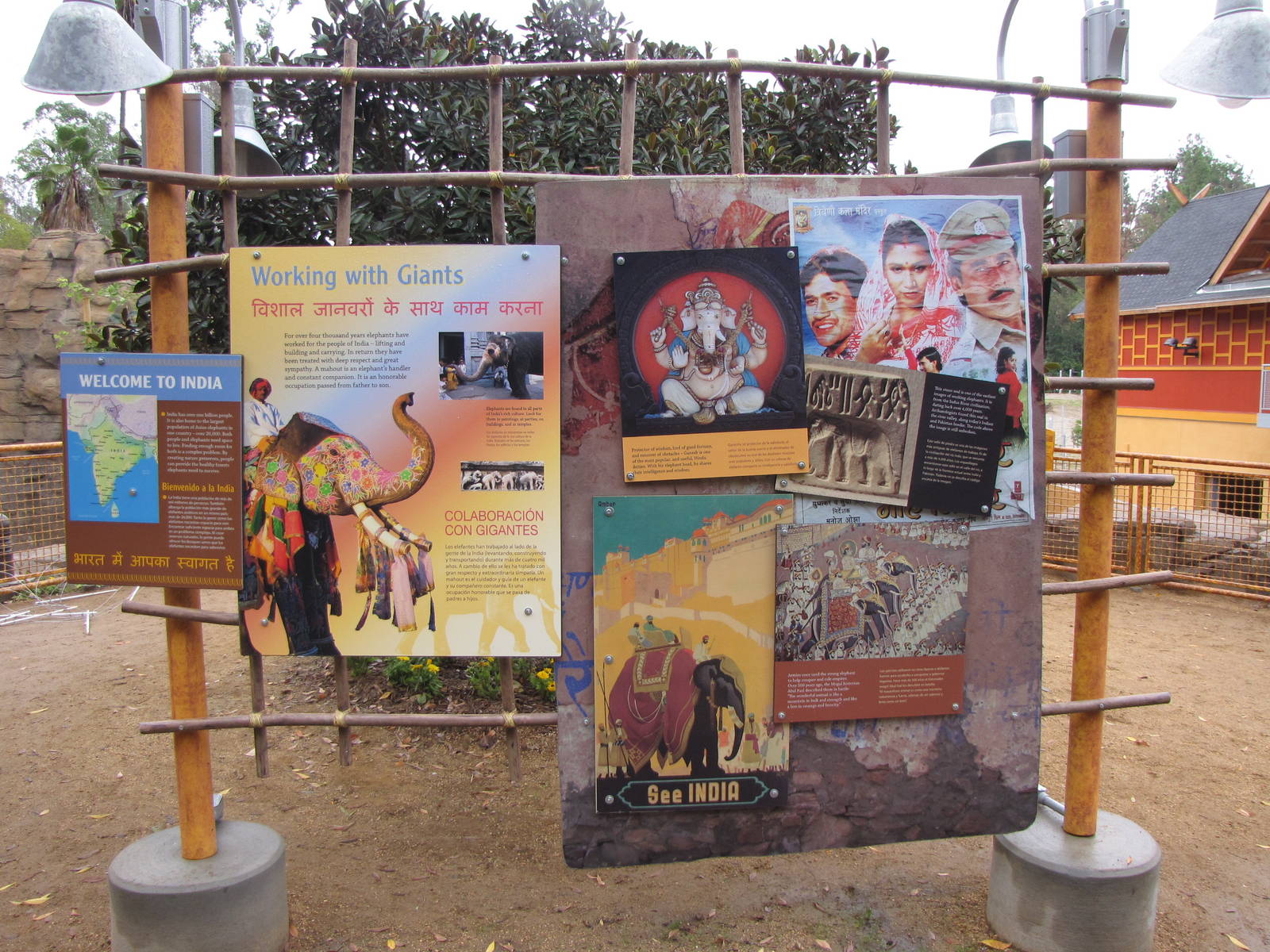 Elephants of India Signage - Elephants of Asia