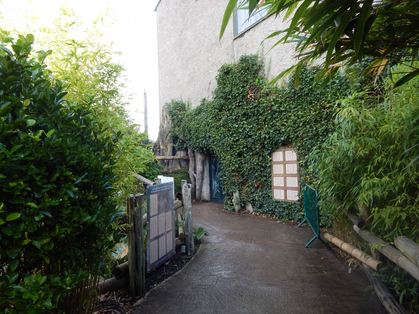 Elephants of the Asian Forest entrance/exit 081020