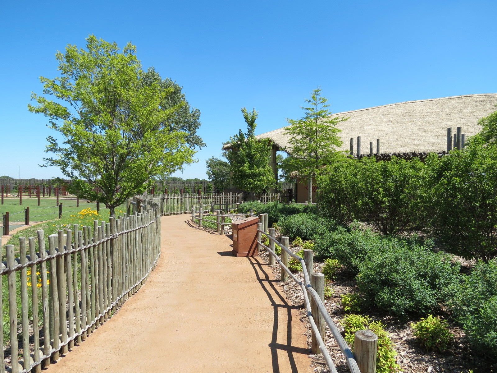 Elephants of the Zambezi River Valley - Camp Zambezi Entrance