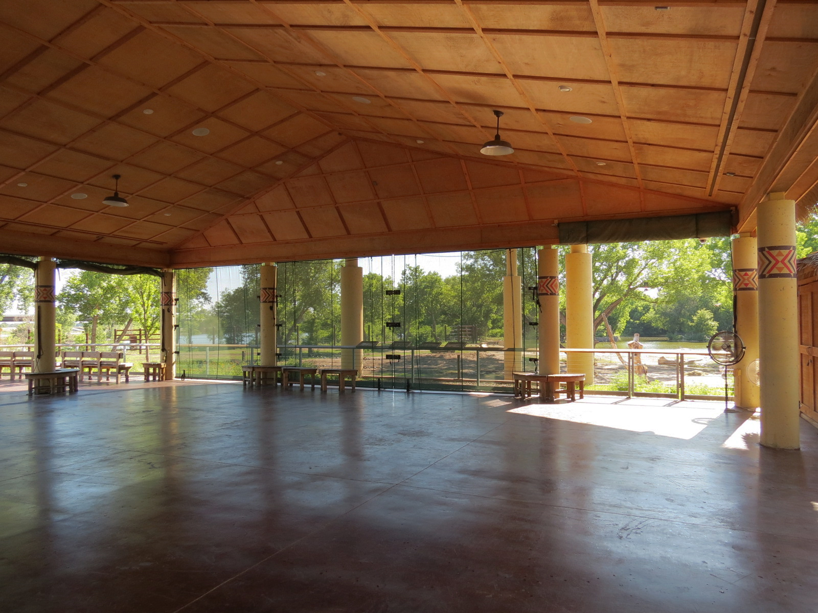 Elephants of the Zambezi River Valley - Camp Zambezi Viewing Shelter