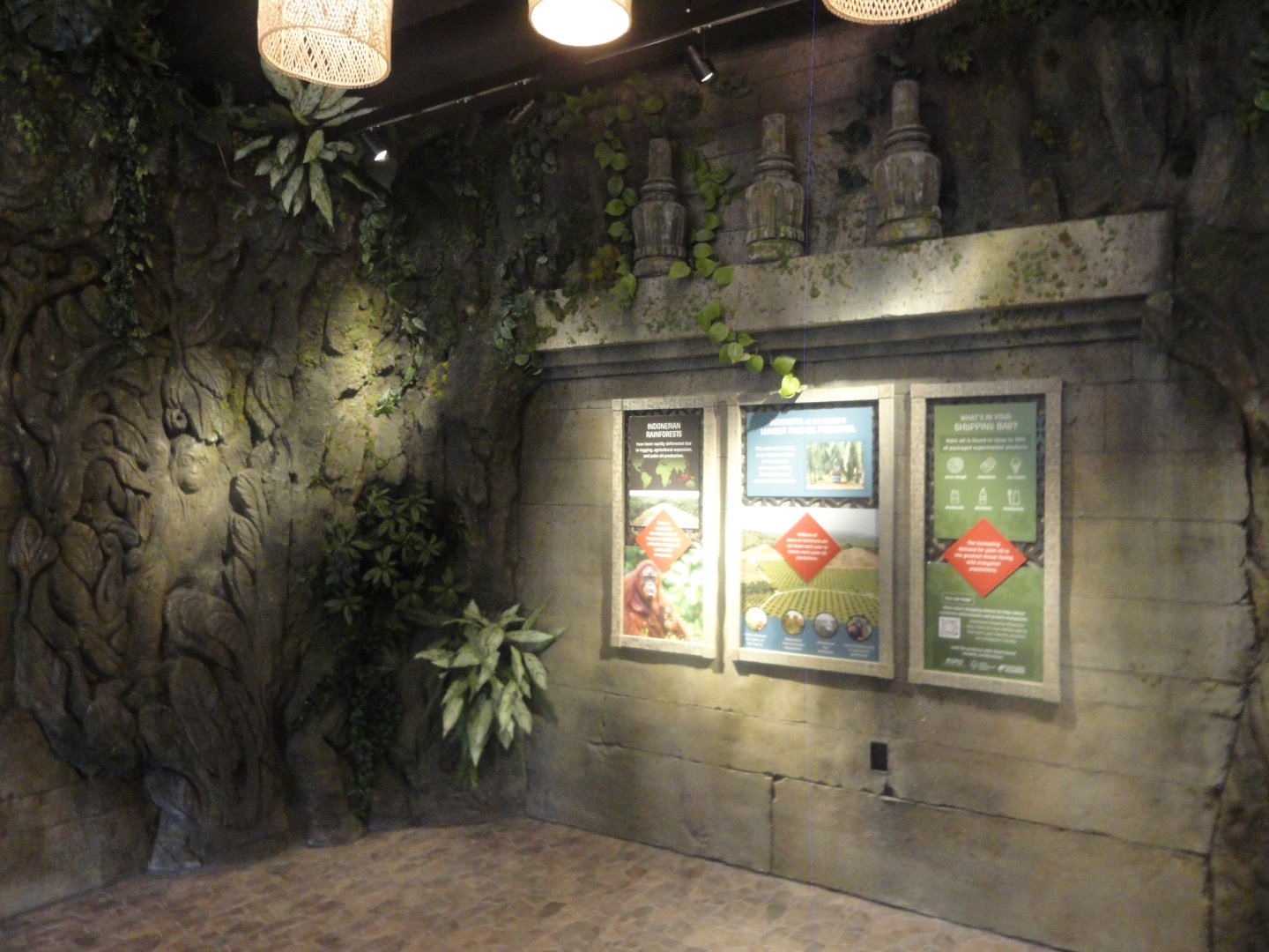 Elevator Lower Lobby Educational Displays