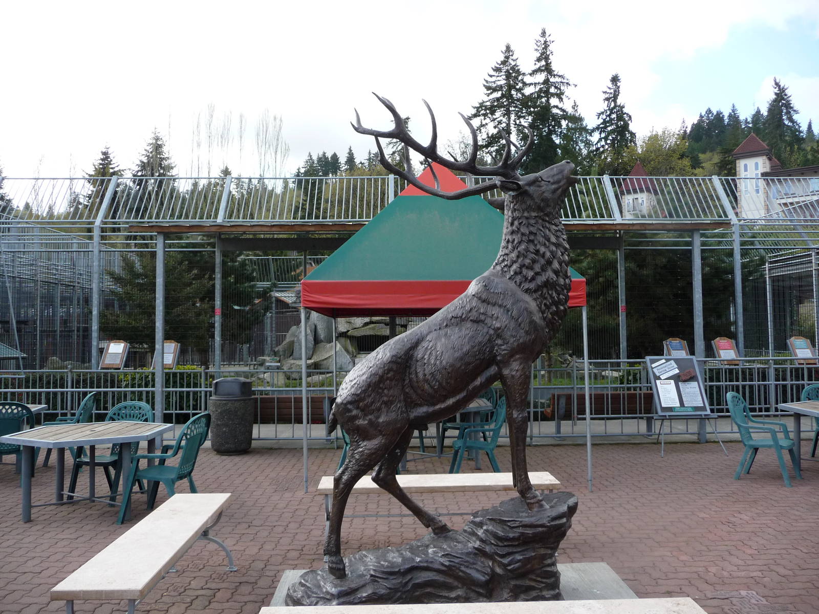 Elk Statue