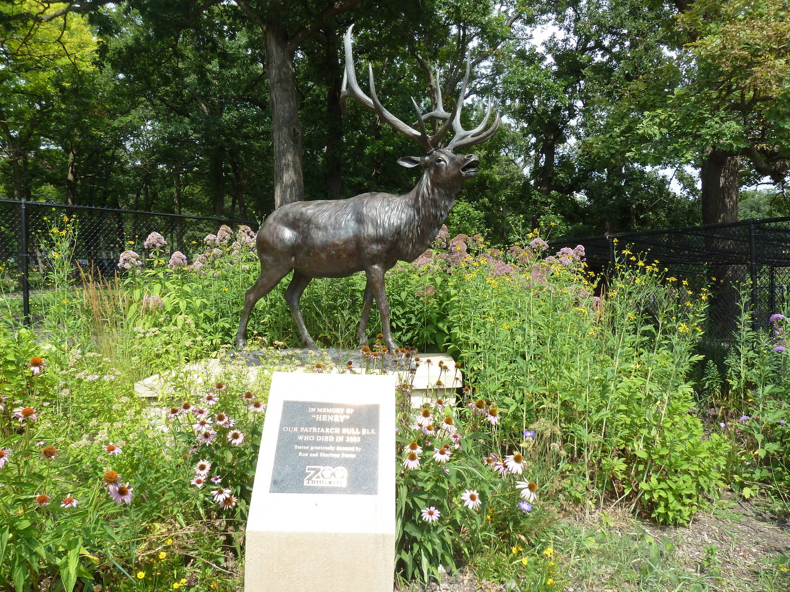Elk Statue