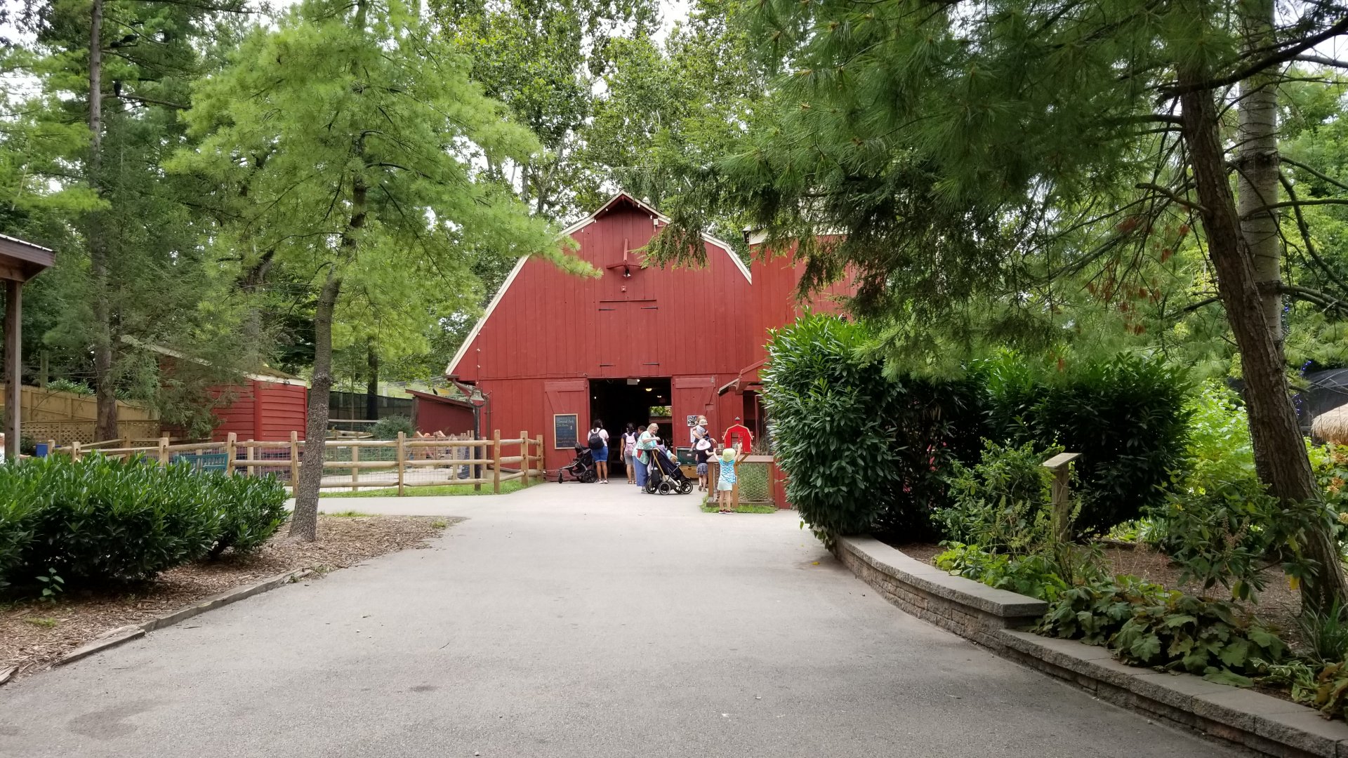 Elmwood Park - Barnyard entrance