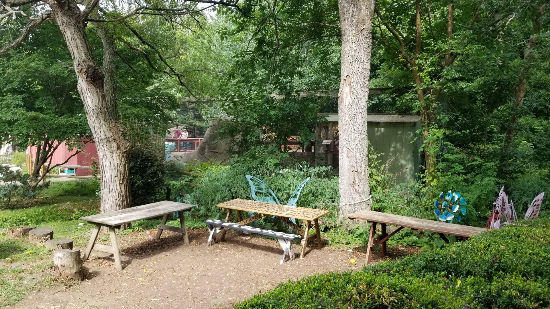 Elmwood Park - Benches for classroom area