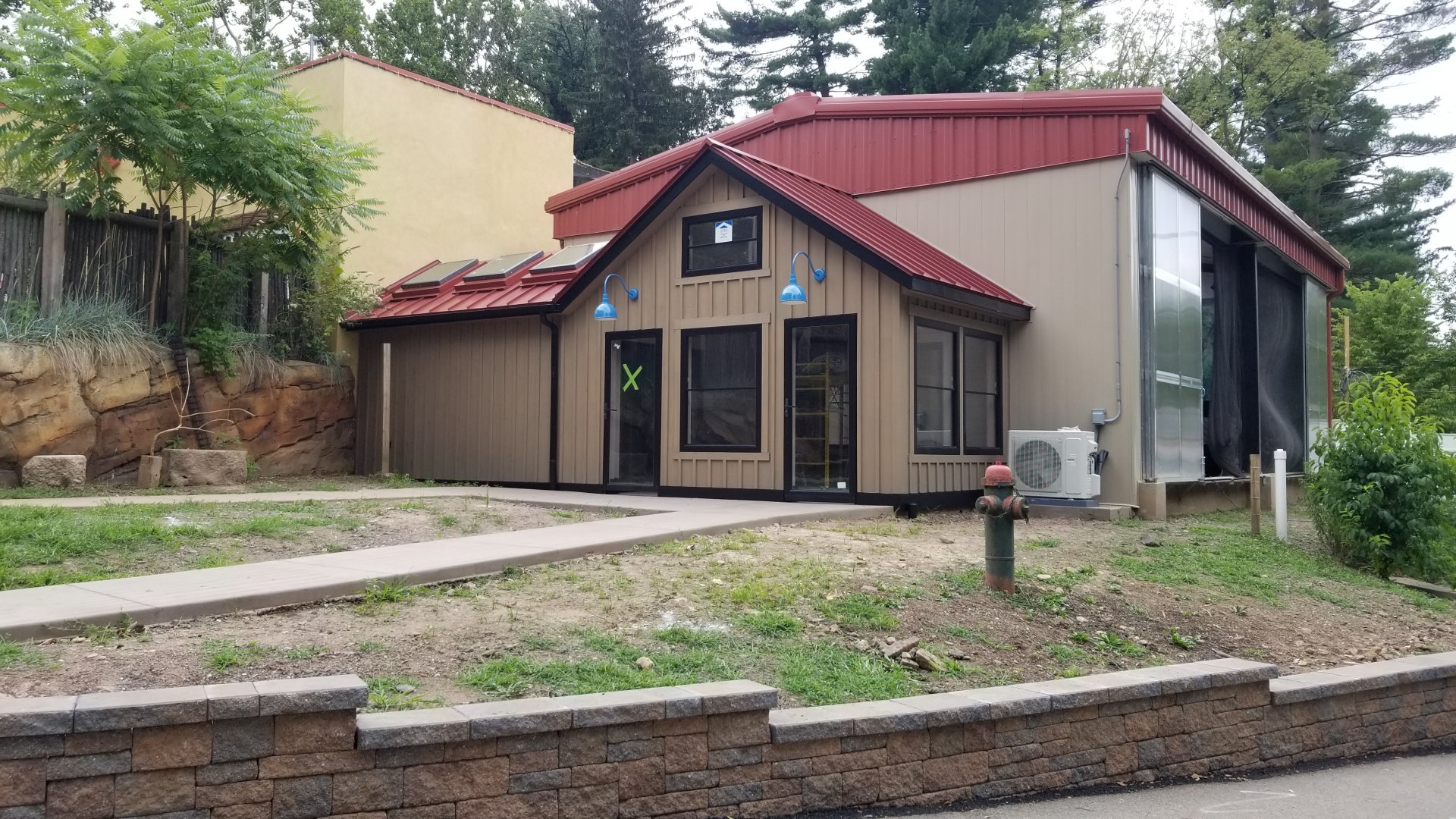 Elmwood Park - Future sloth exhibit entrance