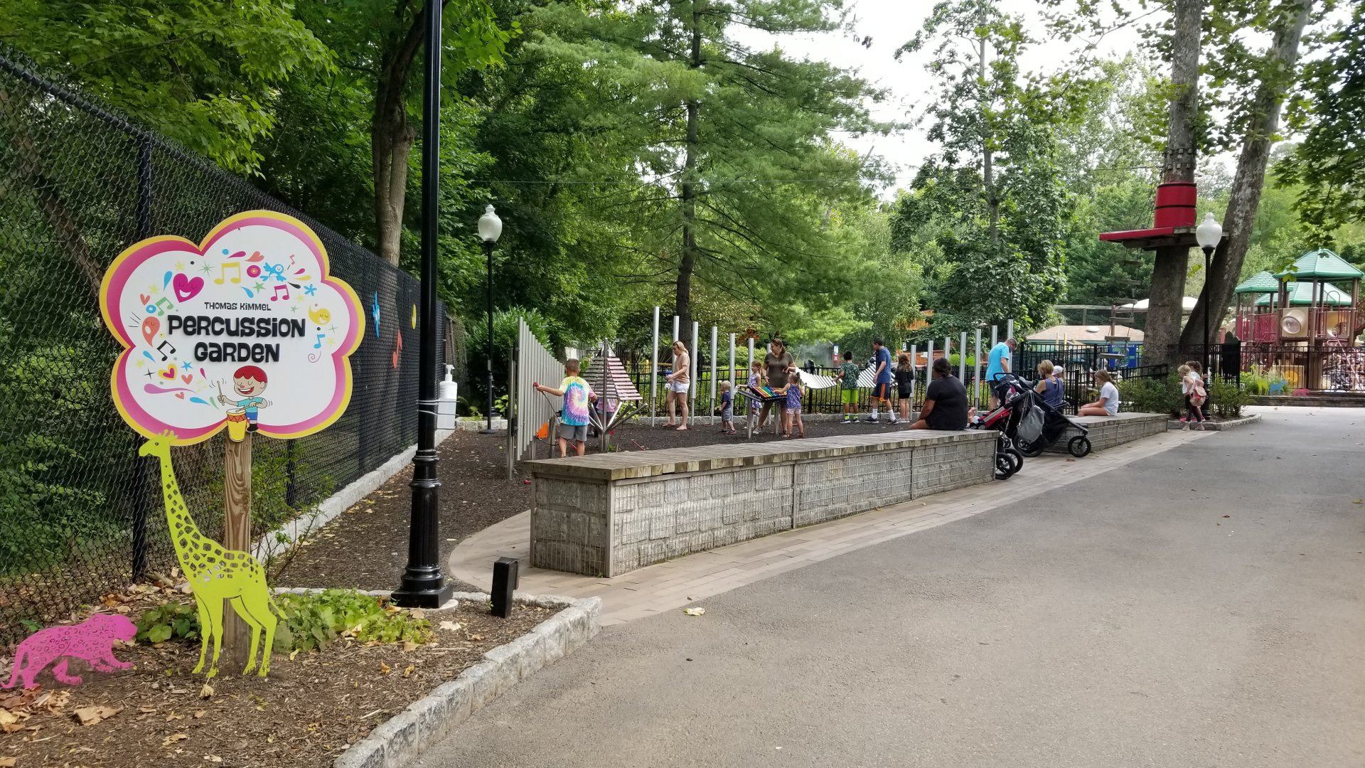 Elmwood Park - Percussion garden