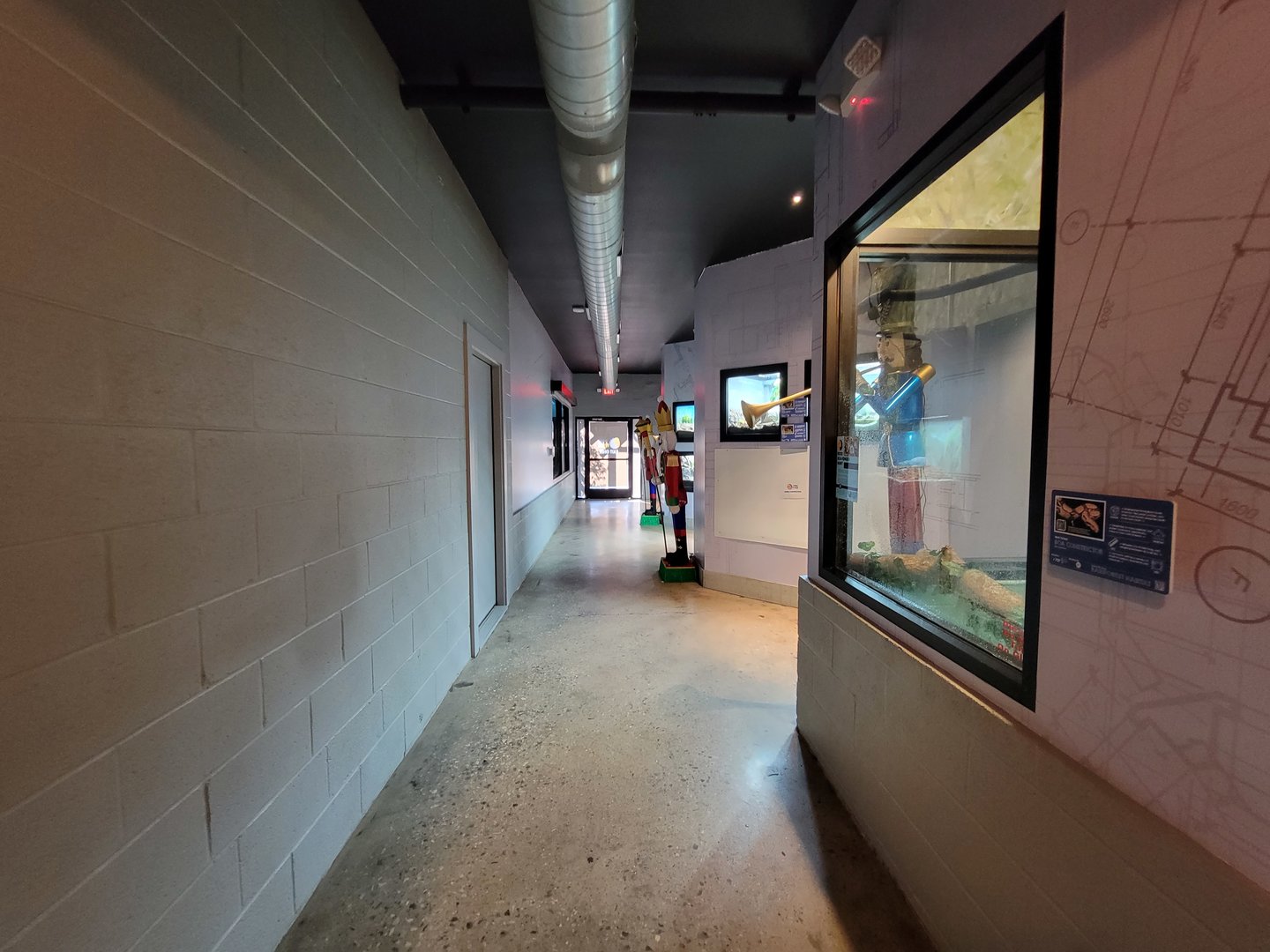 Elmwood Park - Wildlife HQ hallway