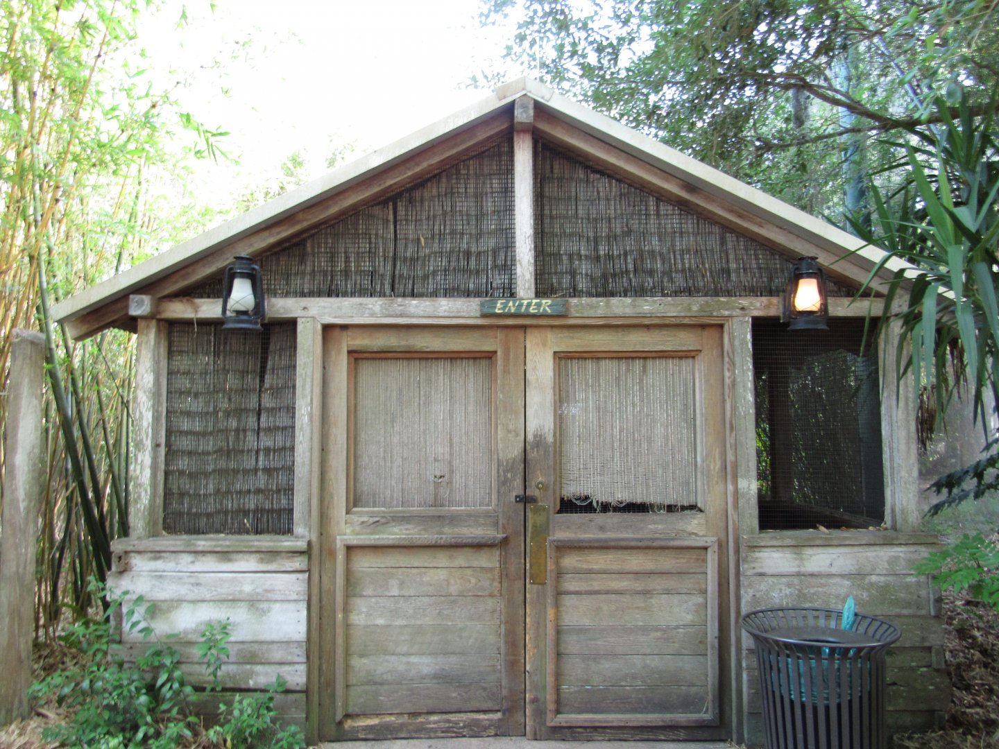 Emerald Forest Aviary Entrance