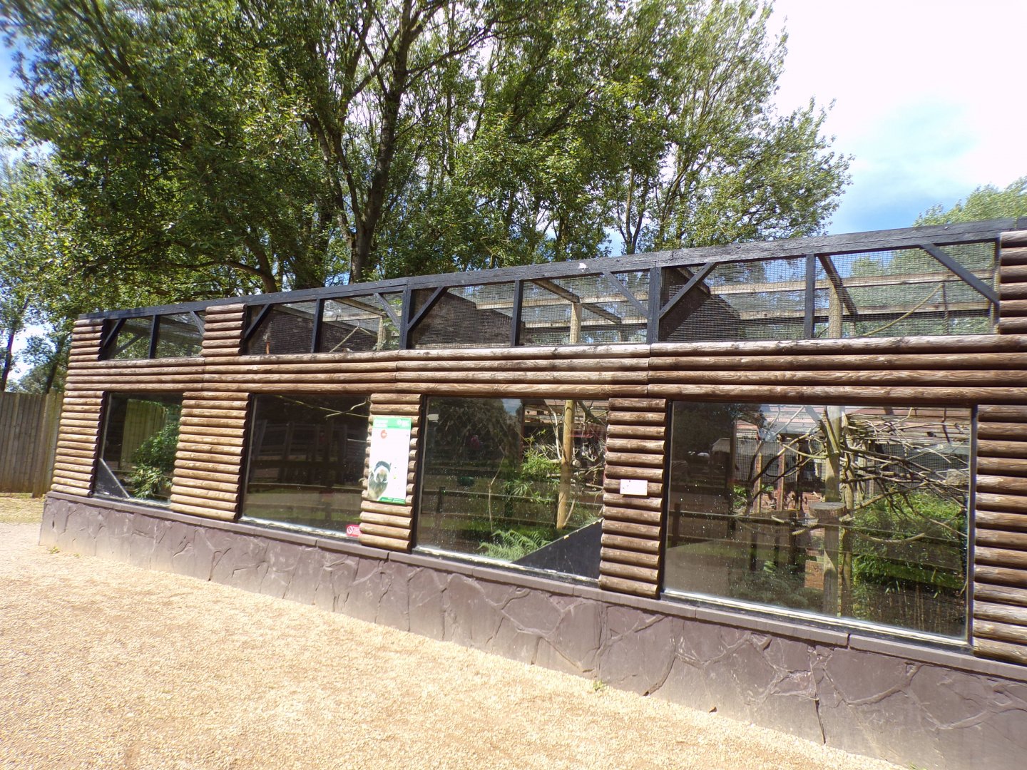 Emperor tamarin enclosure 7.7.24