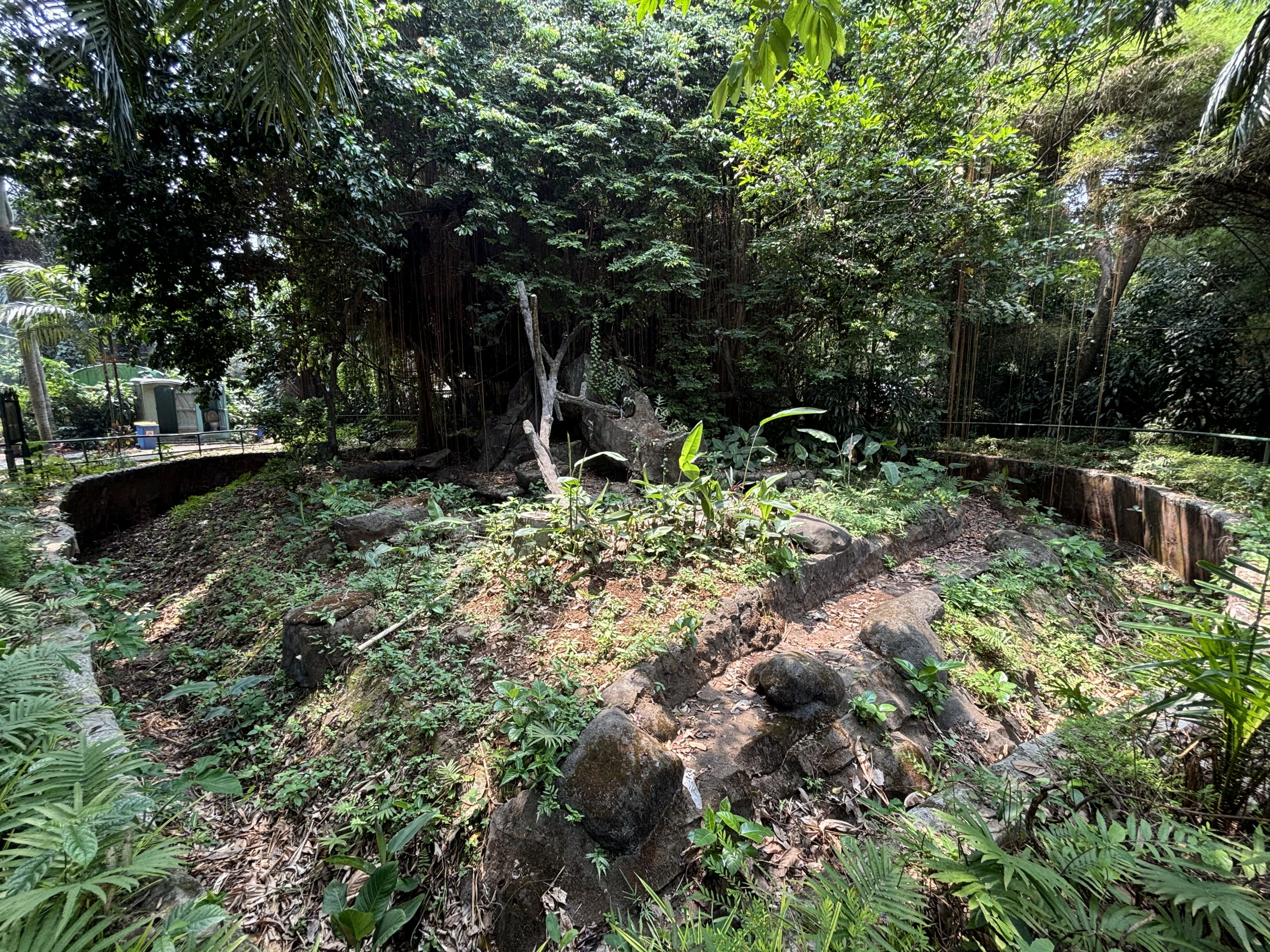 Empty Exhibit - former otter enclosure