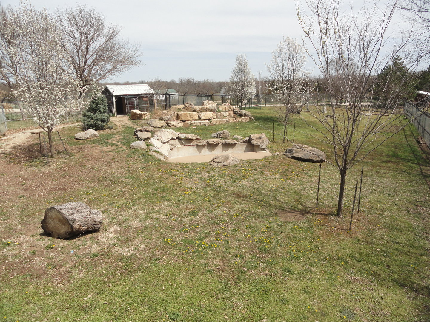 Empty Exhibit - Former Takin and Markhor Exhibit