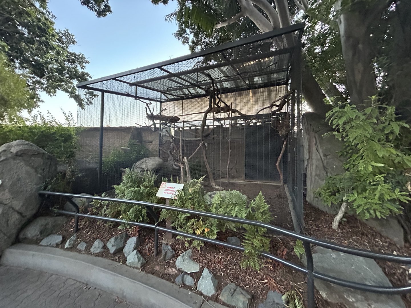 Empty Exhibit (Former Yellow-spotted Rock Hyrax) - Africa Rocks