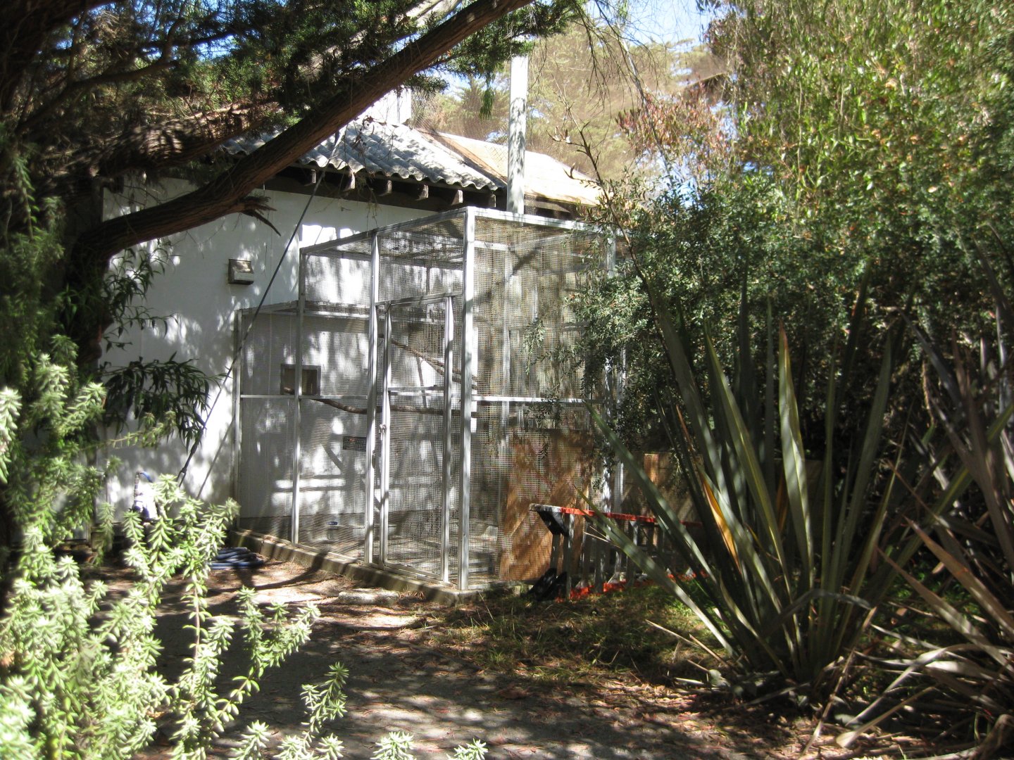 Empty exhibit (formerly held kookaburras)