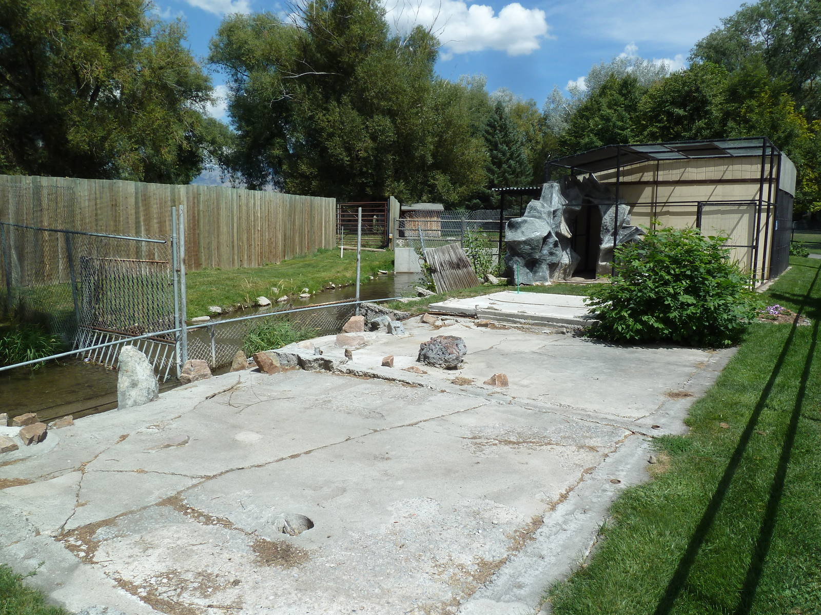 Empty-Half-Finished Exhibit