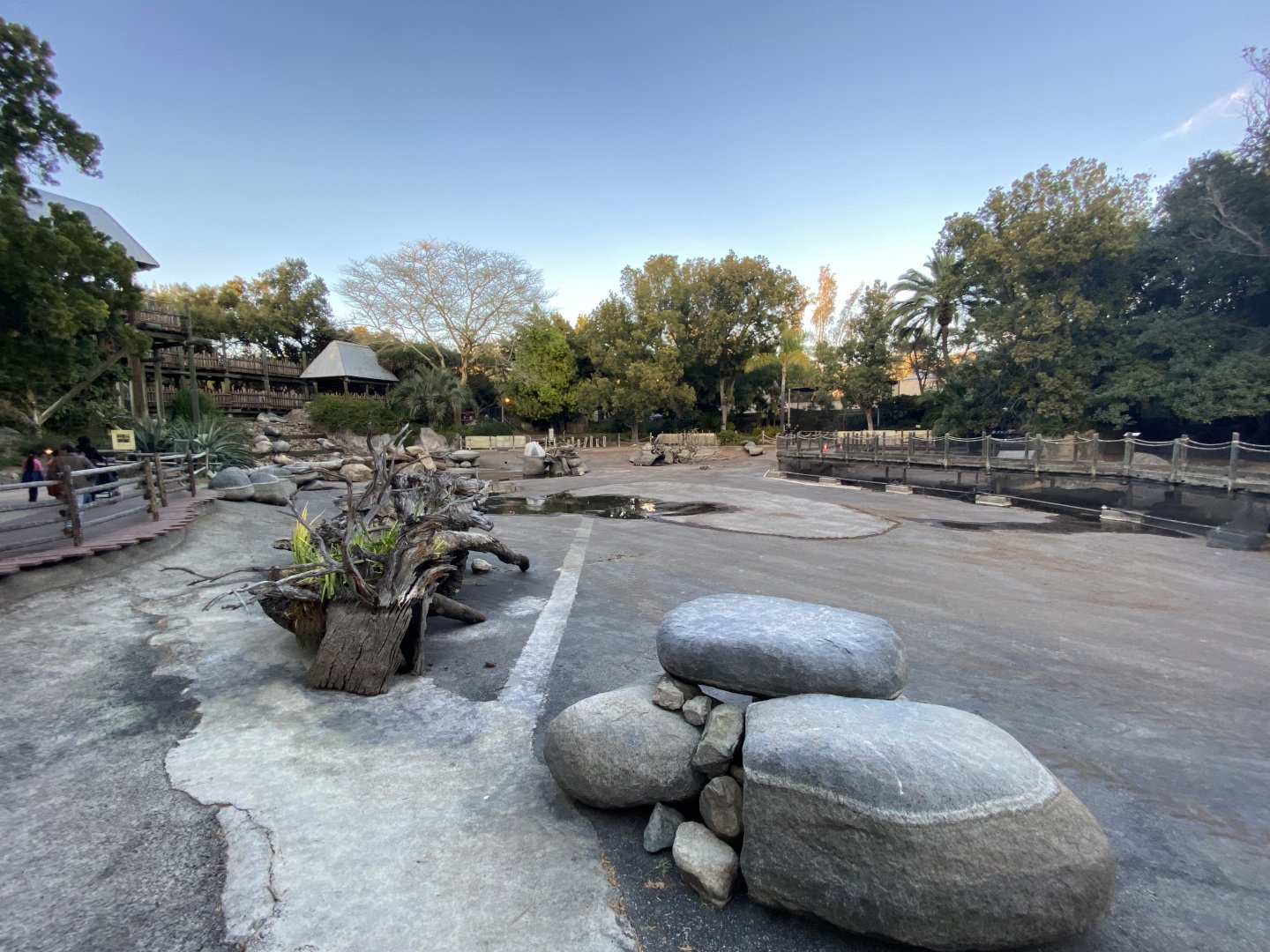 Empty Mombassa Lagoon!