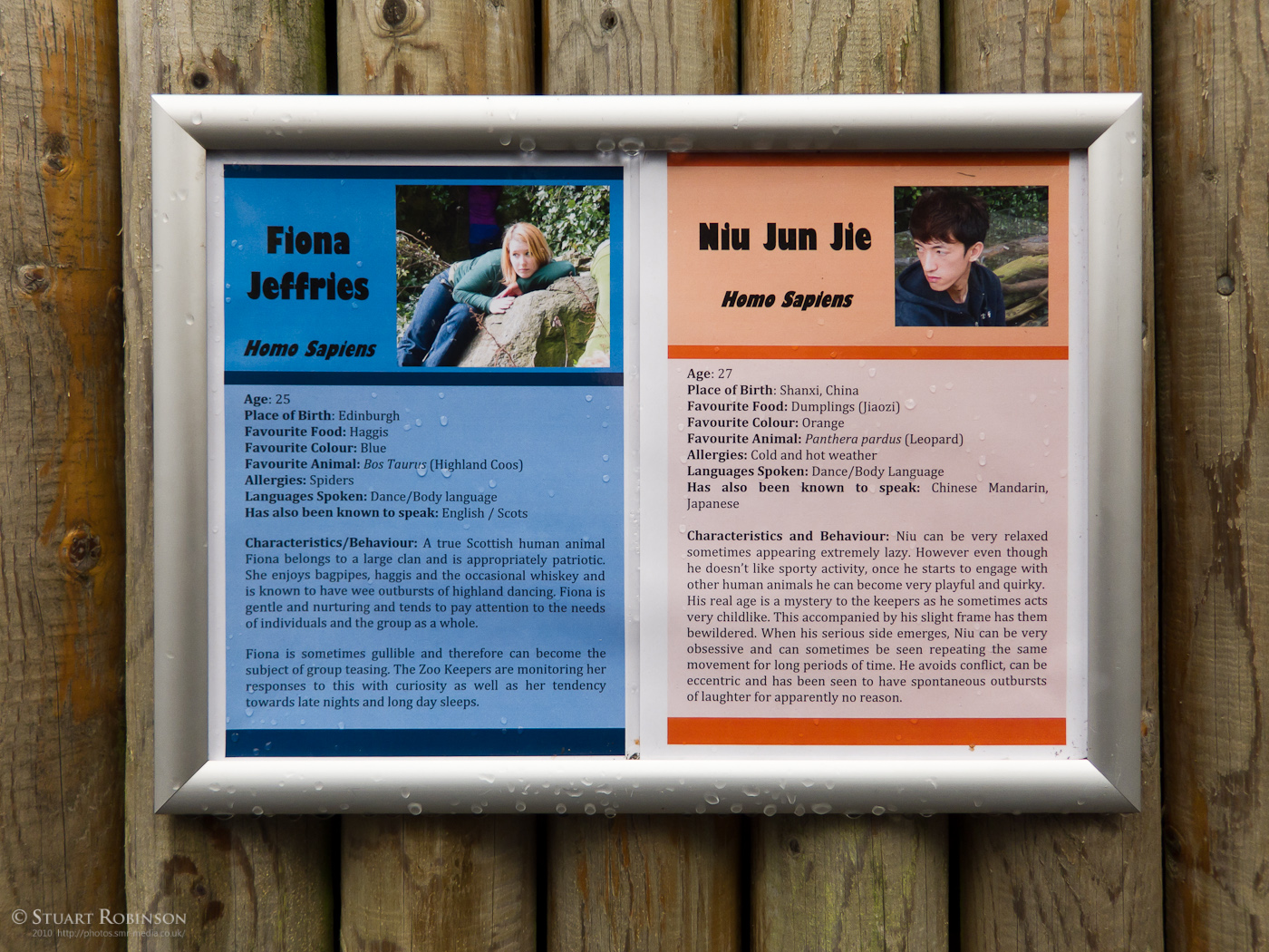 Enclosure 99 - Humans - Signage 27/08/2011