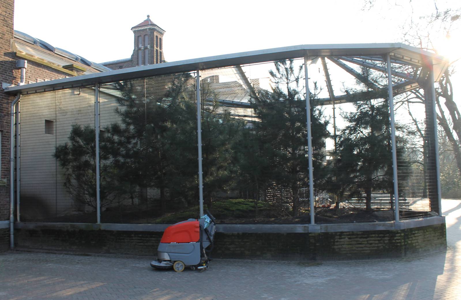Enclosure Alpine marmots