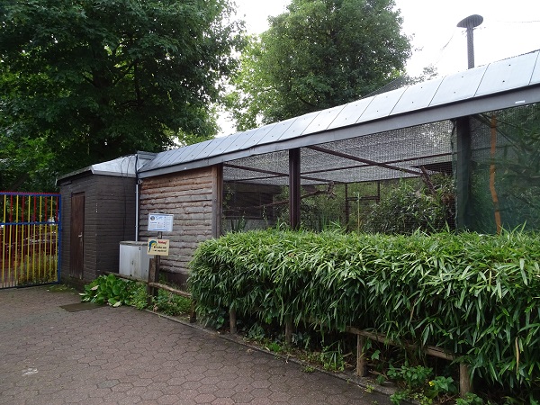 Enclosure for blue-and-gold macaws (07/22)