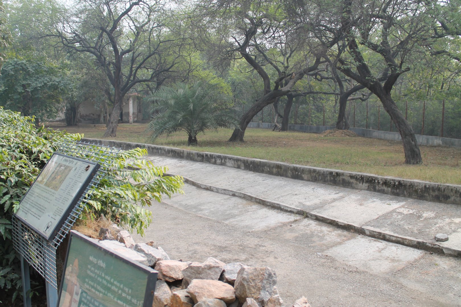 enclosure for Chousingha (Tetracerus quadricornis)