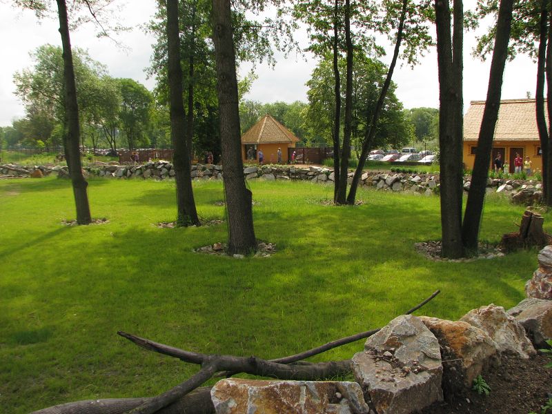 Enclosure for giraffe and greater kudu