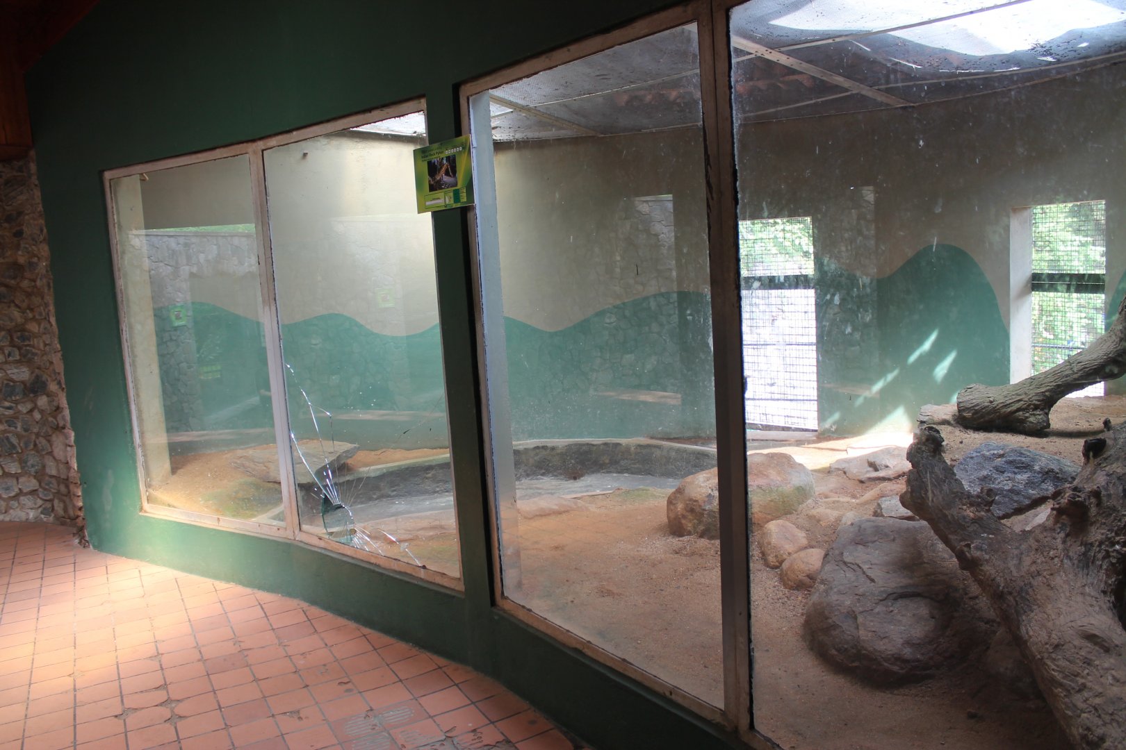 enclosure for Indian Rock Python