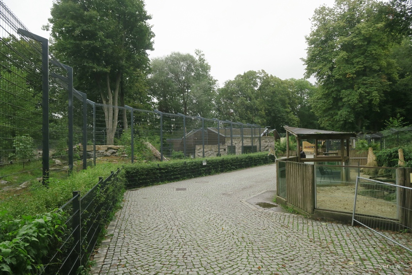 Enclosure for sibirian tigers