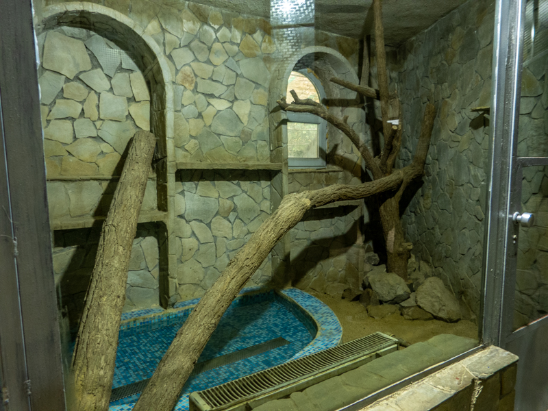 enclosure of reticulated python