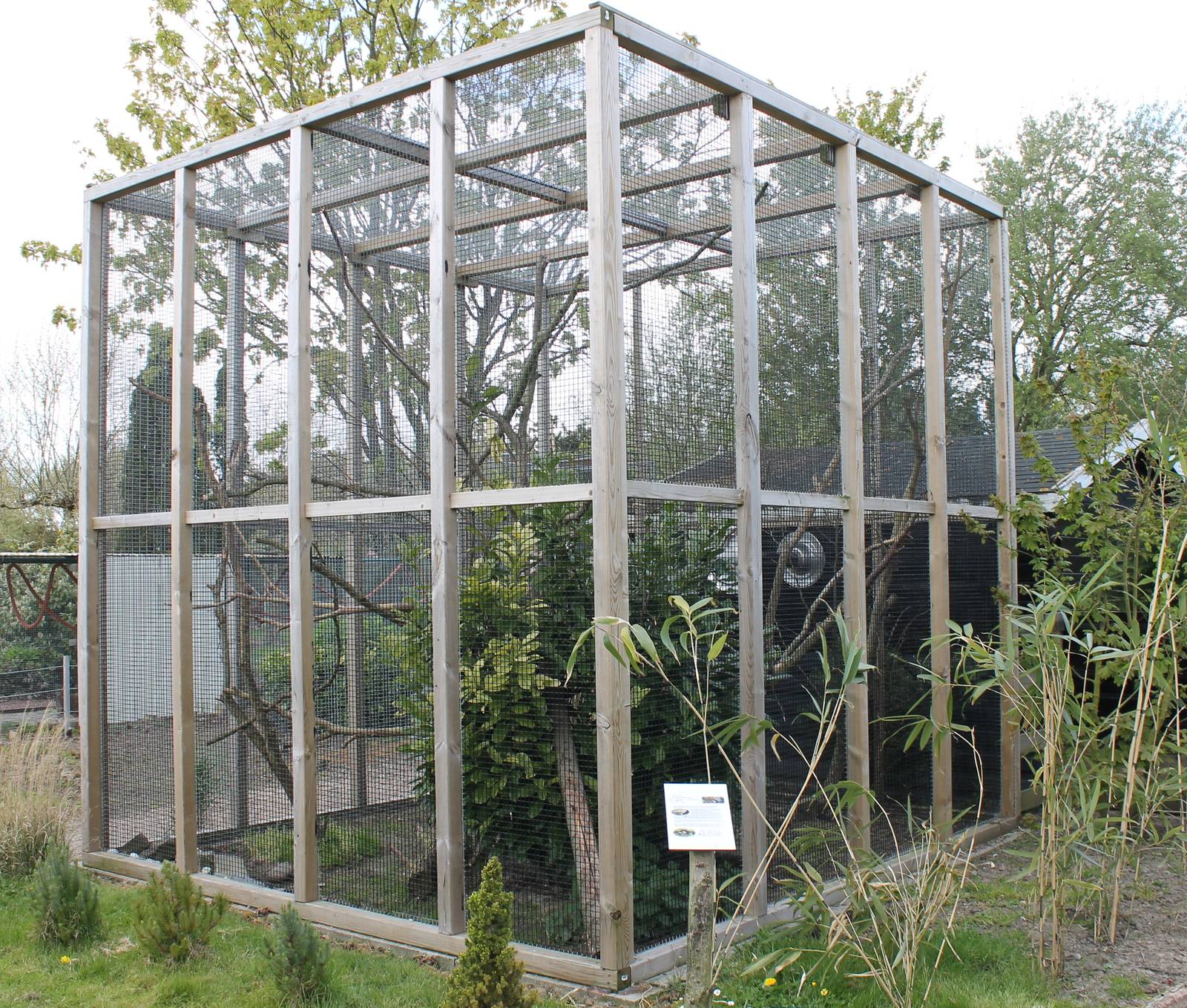 Enclosure Prevost squirrel