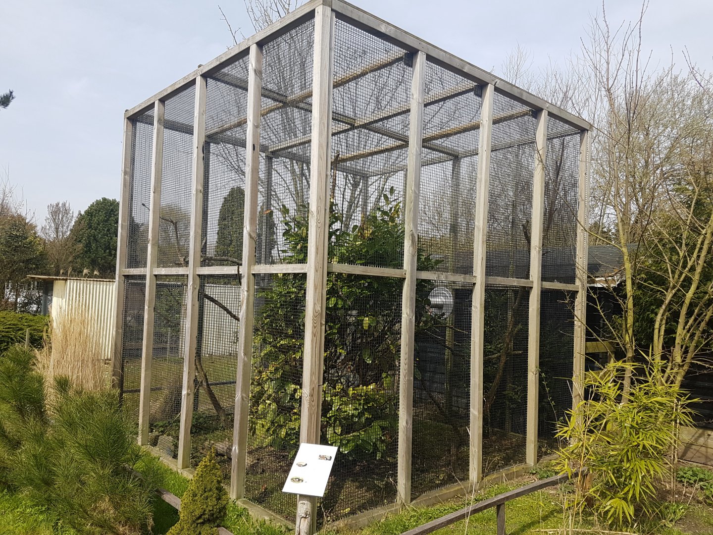 Enclosure Prevost squirrel