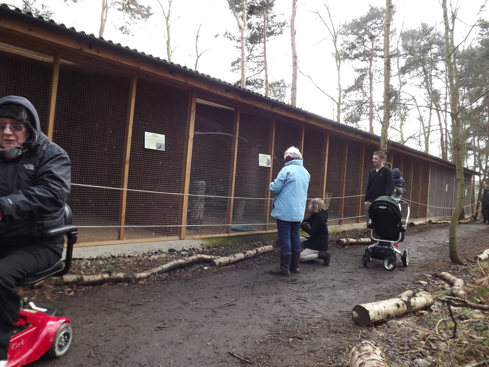 Enclosures at Yorkshire Wildlife Park 18/02/12