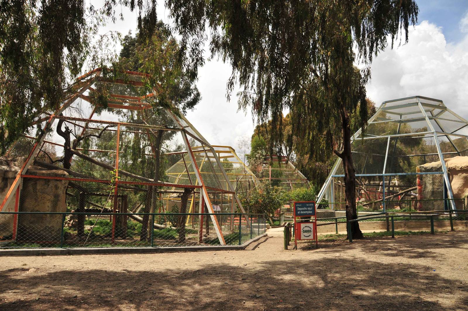 Enclosures for small carnivores