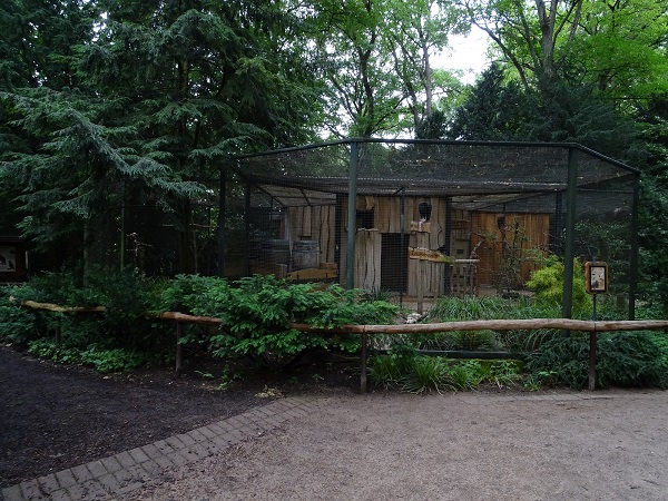 Enclosures for turkey vulture, black vulture and crested caracara (07/22)