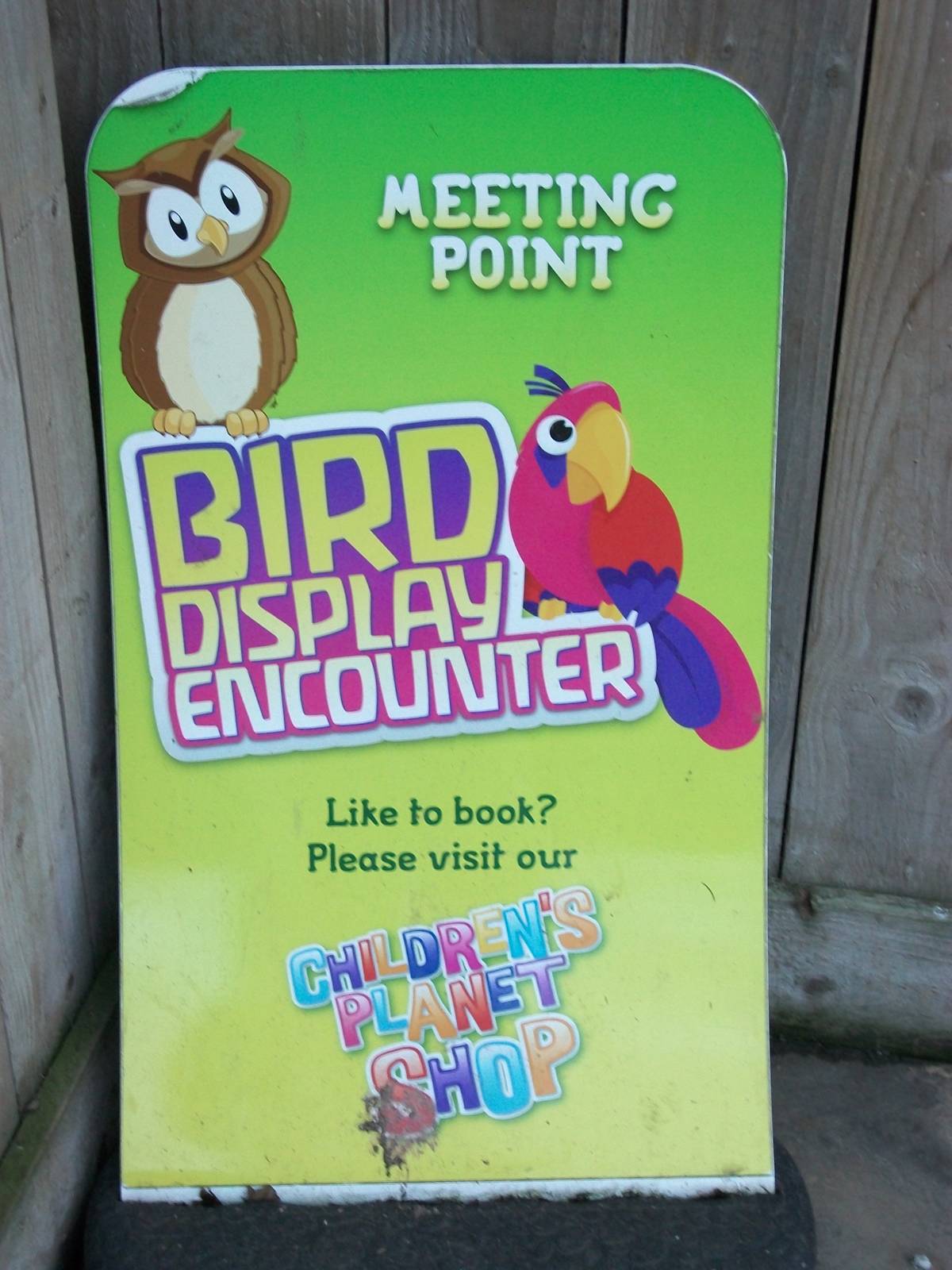 Encounter signage, 3rd January 2014