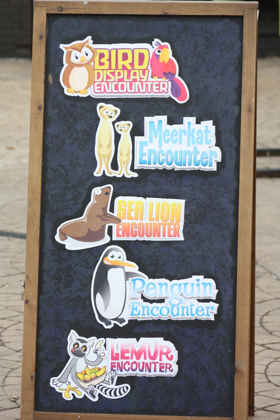Encounters signage, 1st September 2014