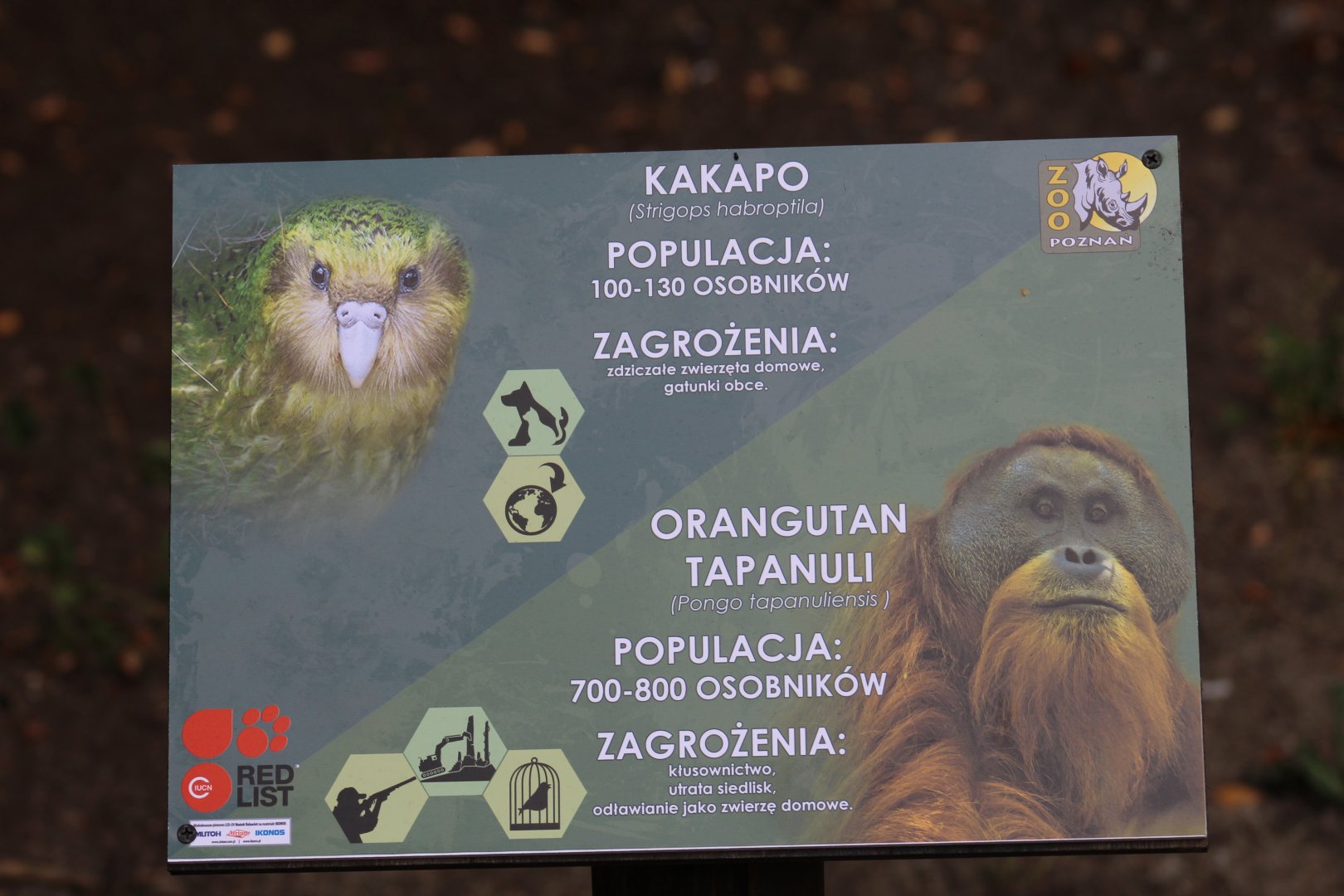 Endangered Species Sign