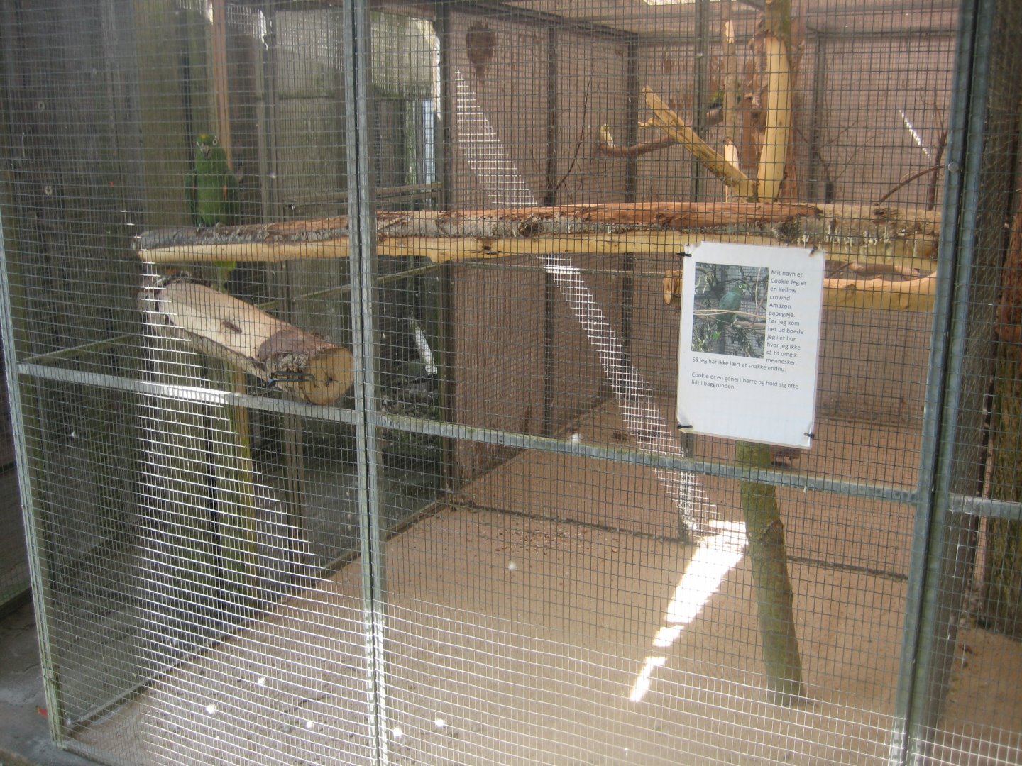 Enghave Dyre- og Naturpark - Amazon aviary