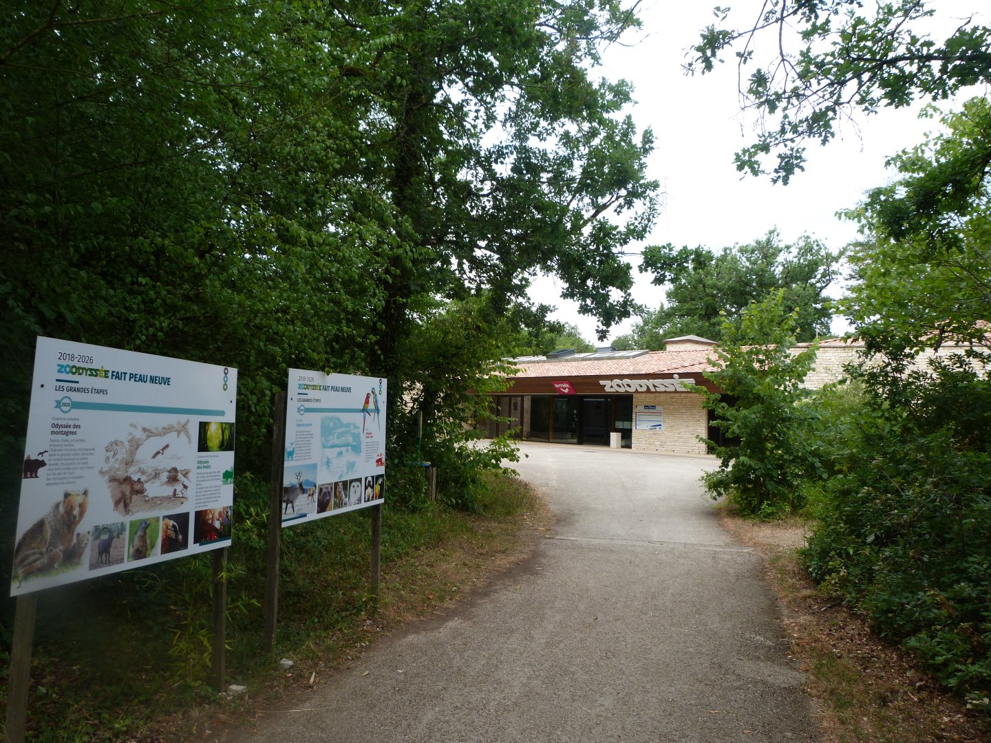 Enrtance view -Zoodyssée (2025)