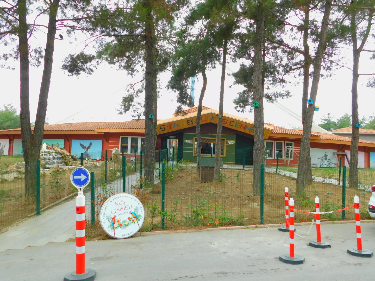 Enterance of Istanbul Bird Paradise