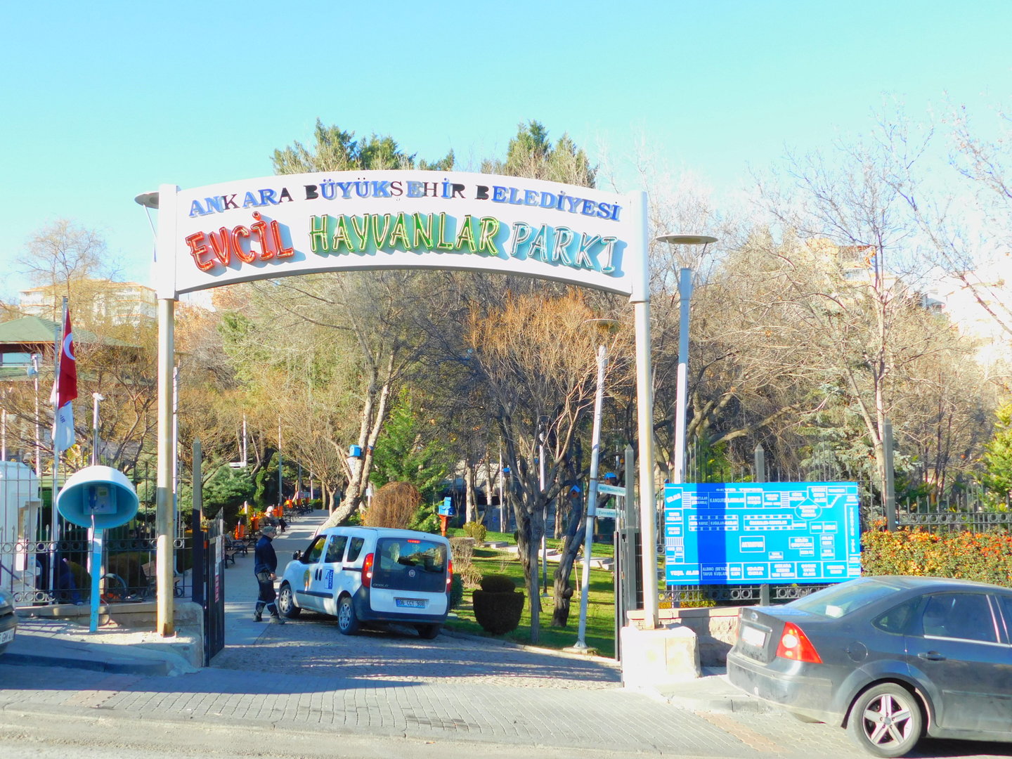 Enterance of the Ankara Domestic* Animal Park