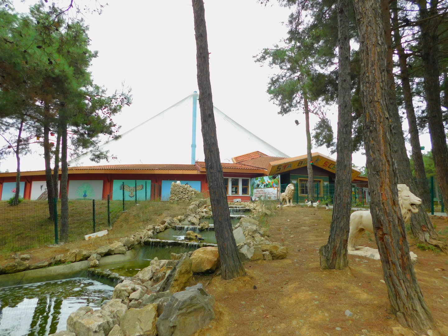 Enterance towards Istanbul Bird Paradise