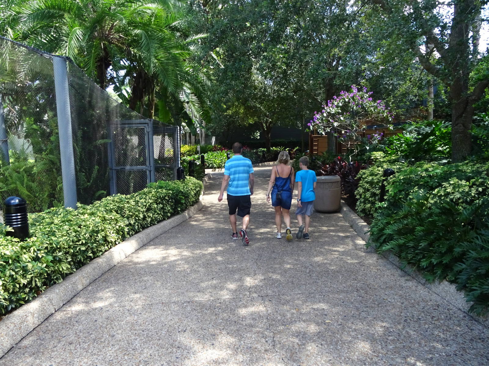 Entering Shark Encounter at SeaWorld Orlando