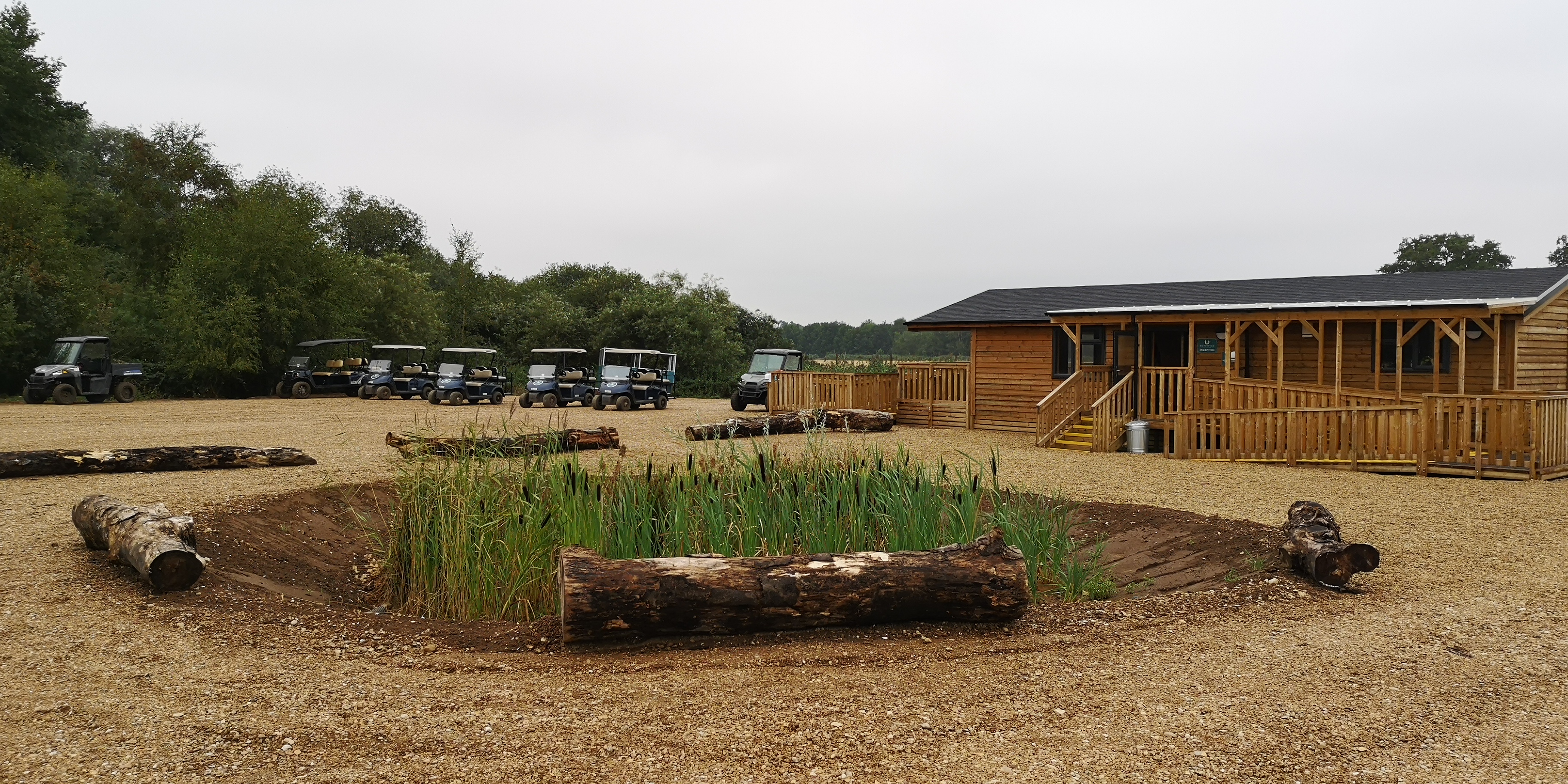 Entering the grounds of Watatunga