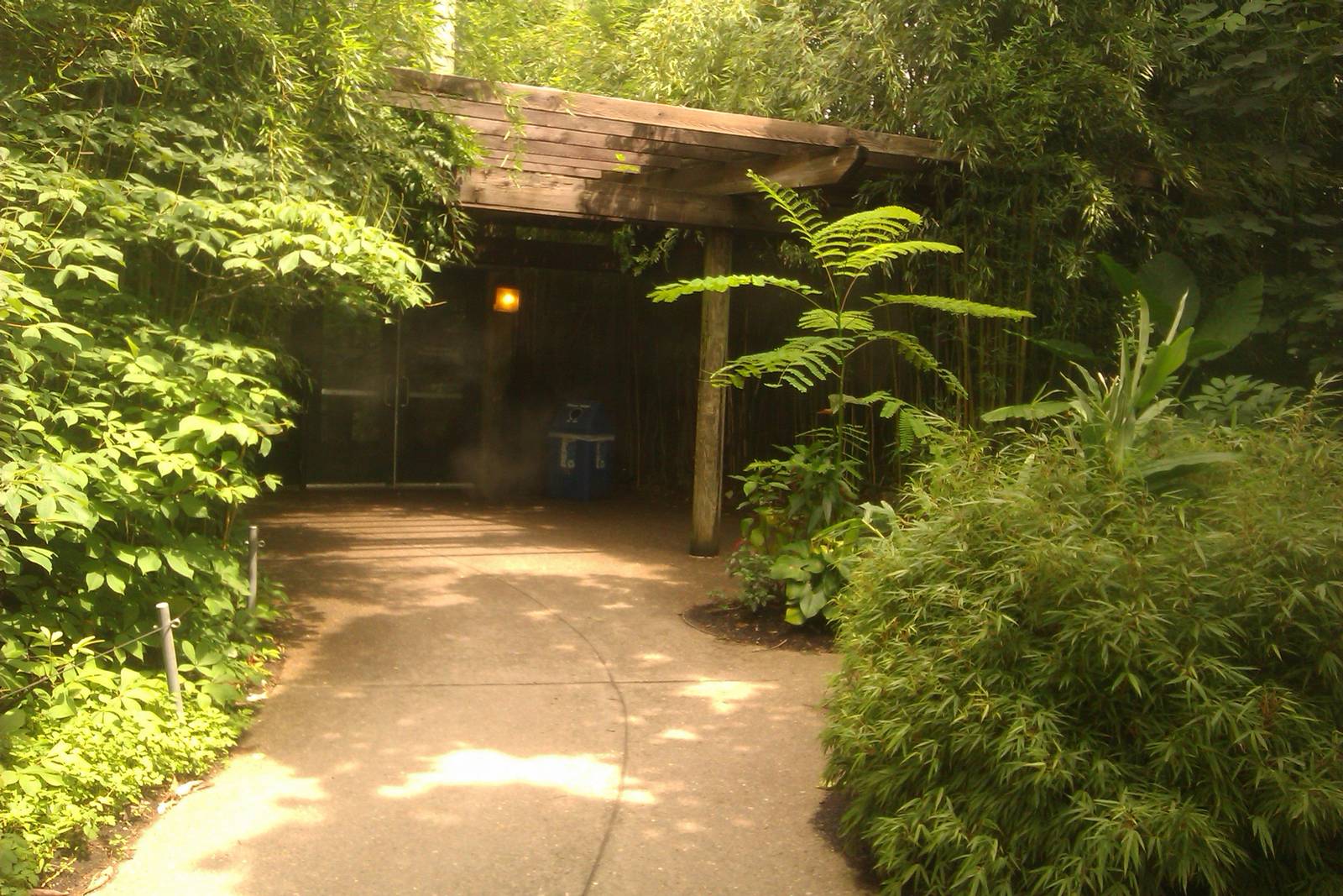 Entrace to the Tropical Forest Building